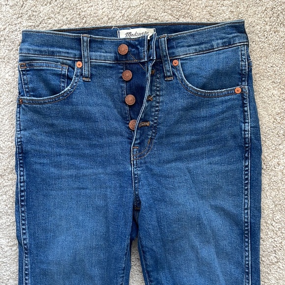 Madewell 10” High-Rise skinny jeans - Picture 2 of 5